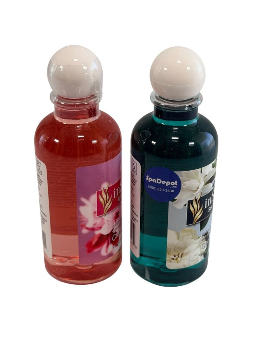 2 NEW inSPAration Spa & Bath Aromatherapy Cherry Blossom & Gardenia 9oz Each - Picture 2 of 4